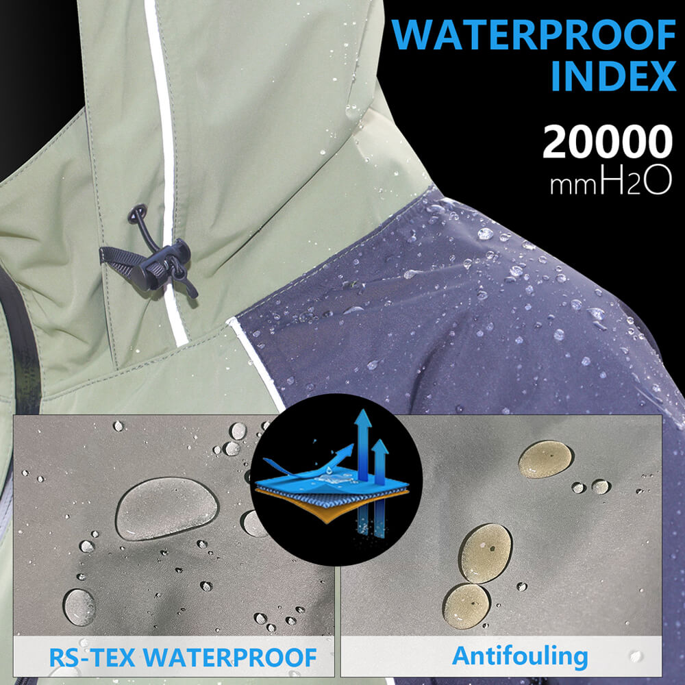 waterproof windbreaker