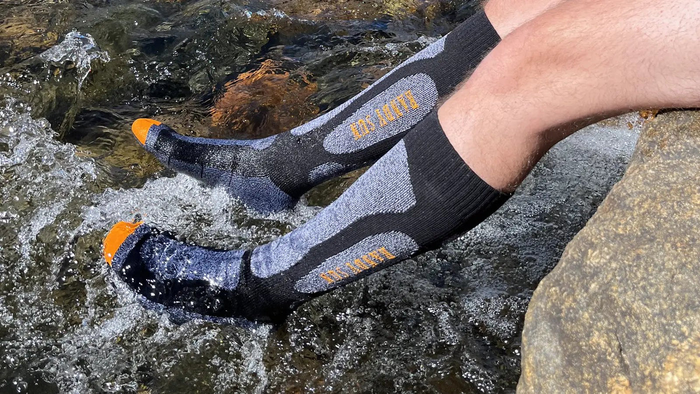 knee waterproof socks