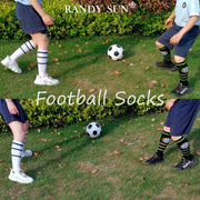 RANDY SUN Adults Kids Quick Dry Soccer Sports Socks 2 Pairs