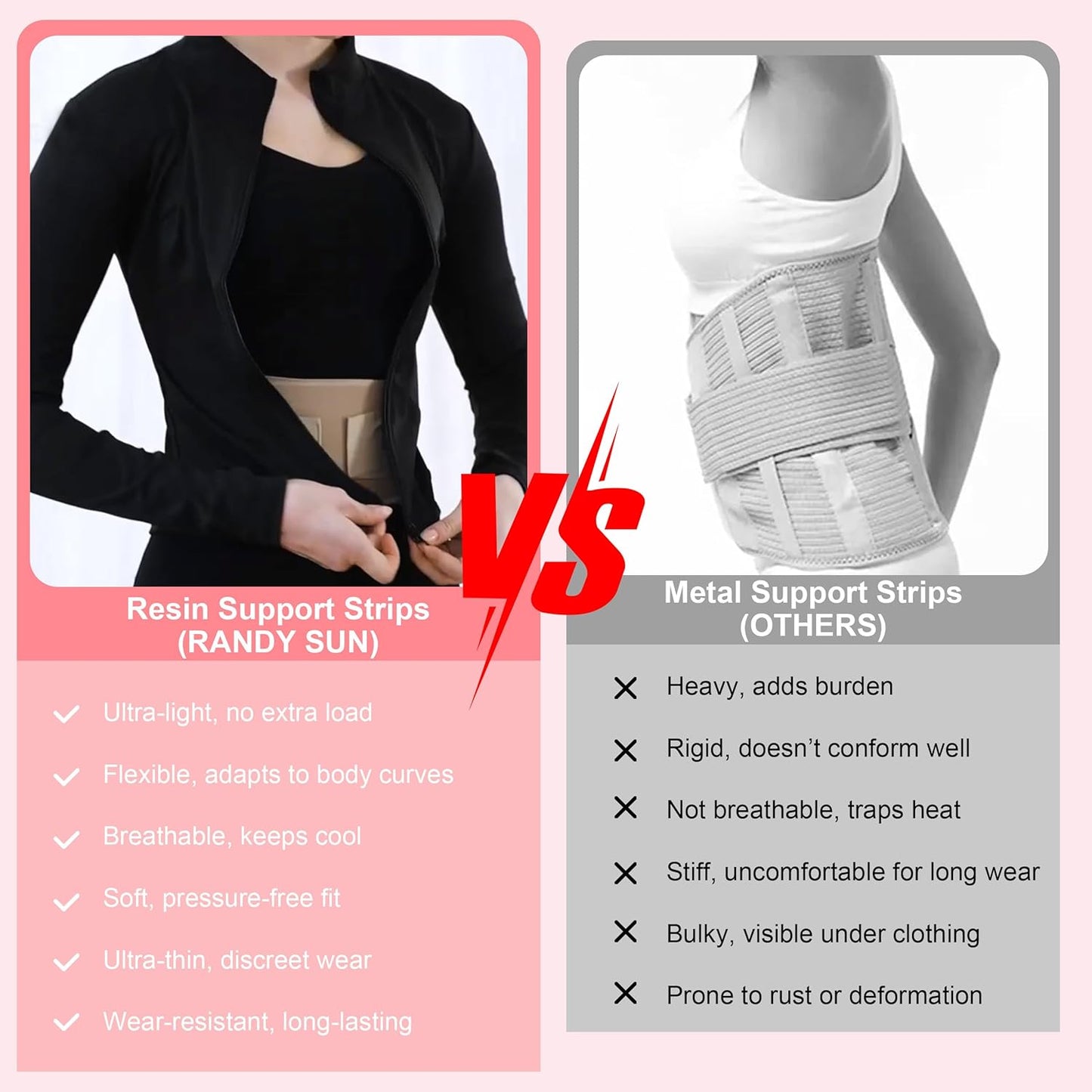 Invisible Ultra Thin Back Brace  for Lower Back