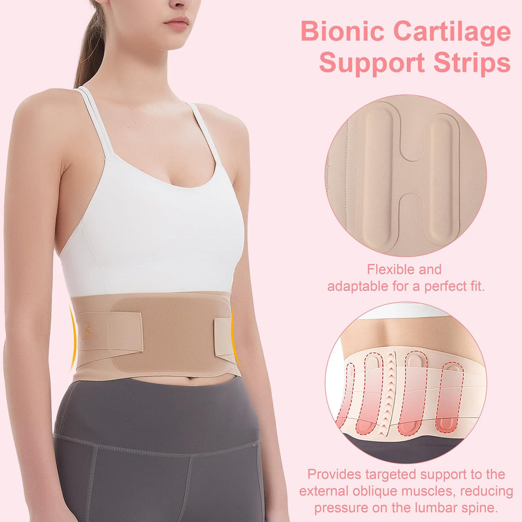 Invisible Ultra Thin Back Brace for Lower Back