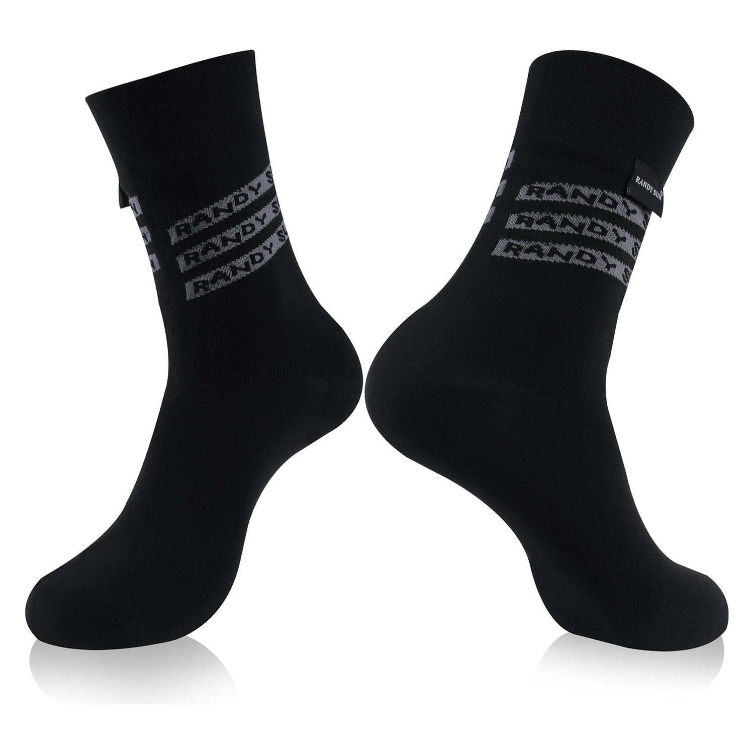 RANDY SUN 2.82oz Ultra Thin Breathable Waterproof Socks Mid Calf Quick Dry RS324