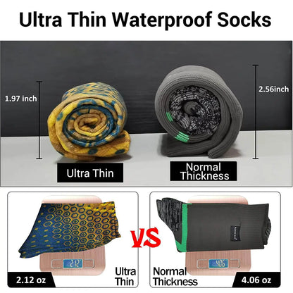 thinnest waterproof socks