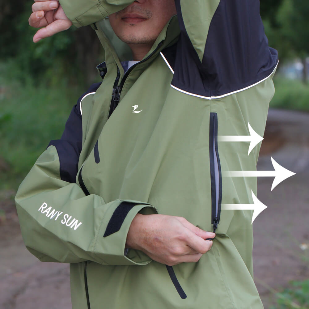 hiking waterproof jacket