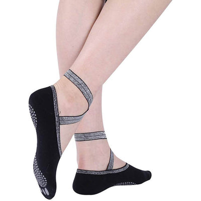 RANDY SUN Cotton Non Slip Yoga Socks 10-50 Pairs