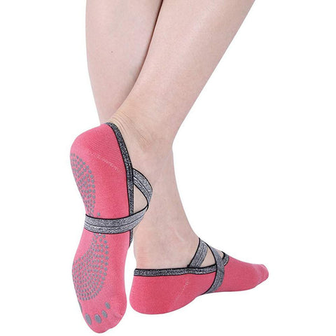 pink bikram socks