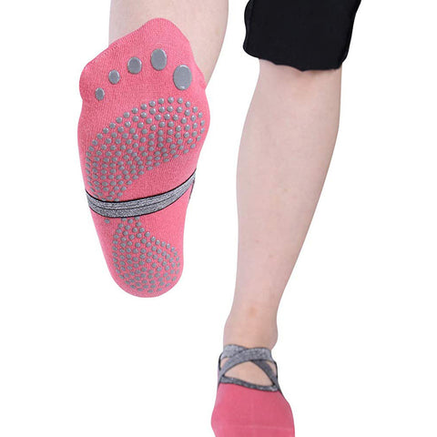 RANDY SUN Non Slip Yoga Socks 3 Pairs