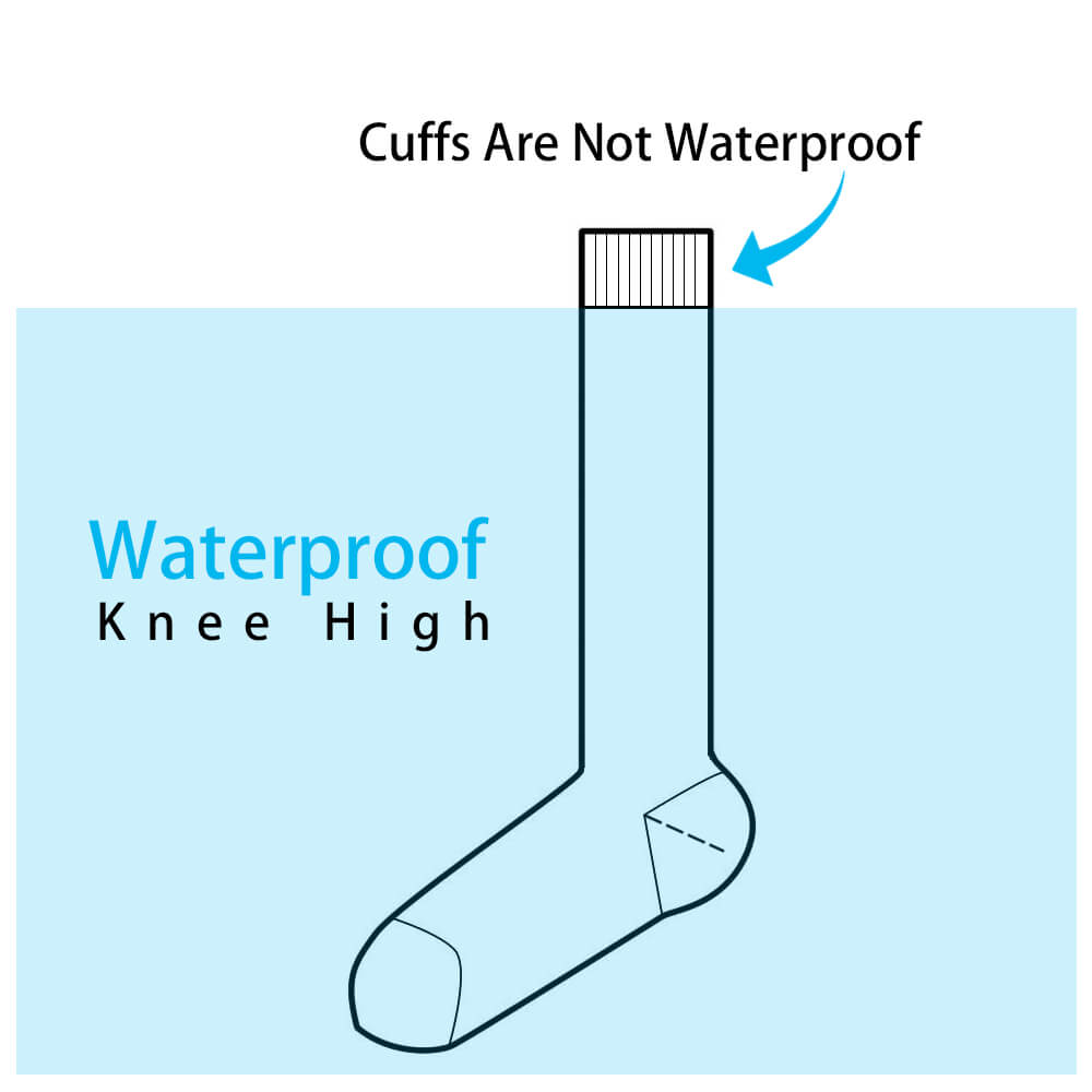 knee high waterproof socks