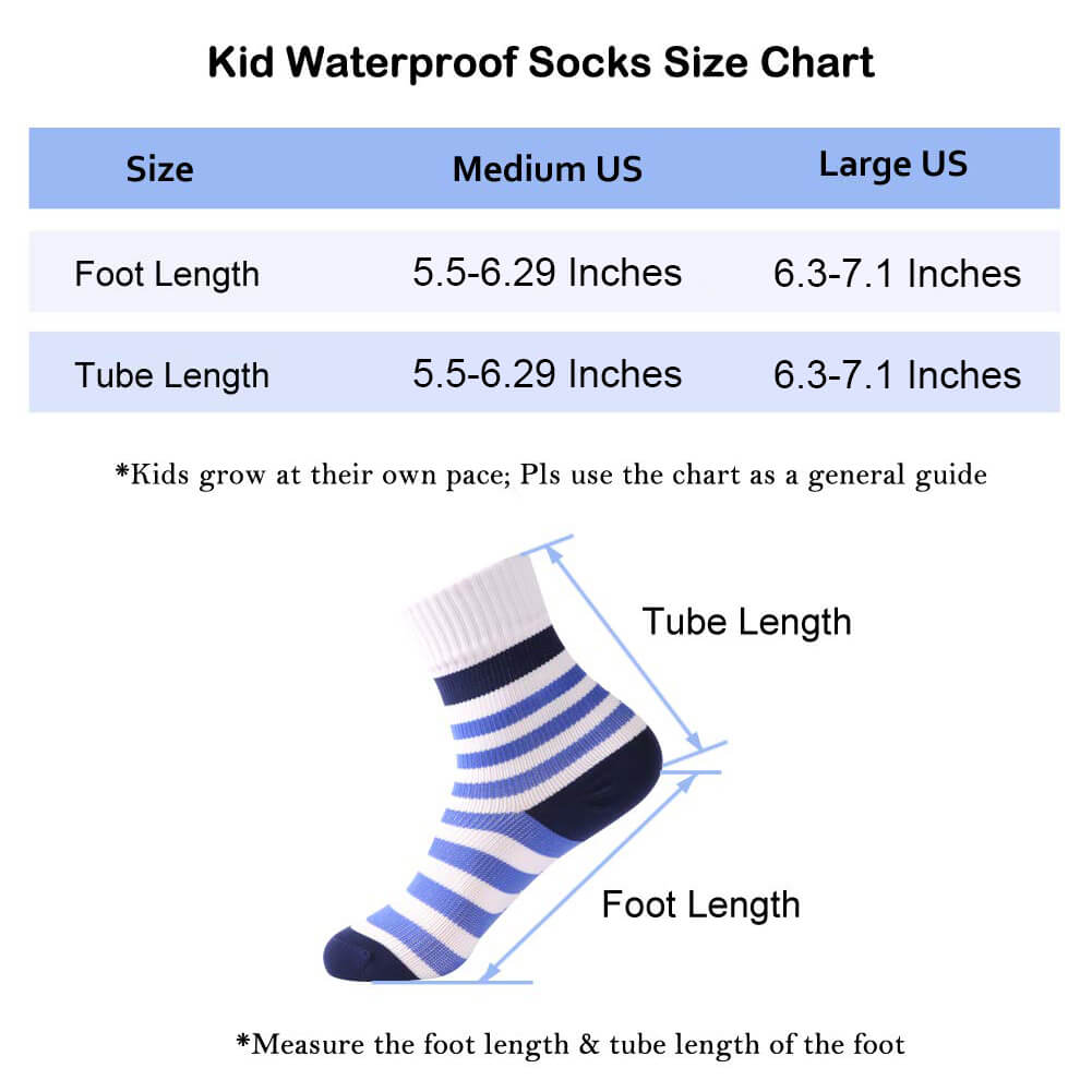 boys socks size
