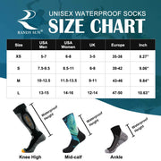 RANDY SUN Sports Sweat Wicking Waterproof Socks 10-50 Pairs