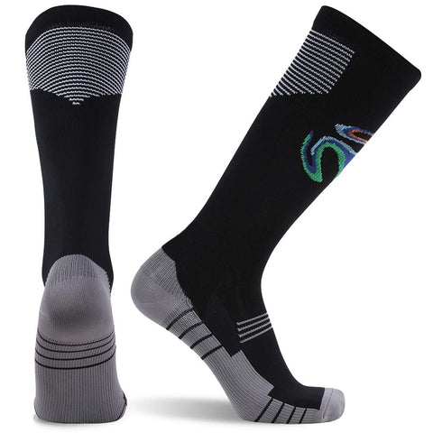 black compression socks