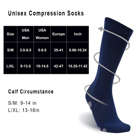 compression socks size