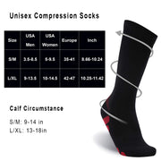 compression socks 2 sizes