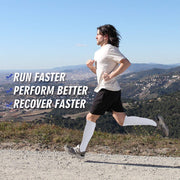 compression running socks