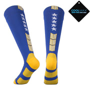 RANDY SUN Star Blue Hiking Waterproof Socks 10-50 Pairs