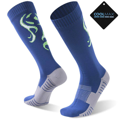 RANDY SUN Flame Blue Hiking Waterproof Socks 10-50 Pairs