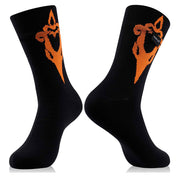 orange waterproof socks