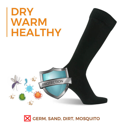 knee waterproof socks