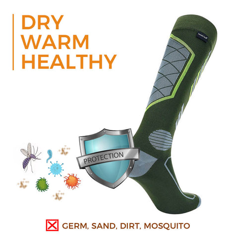 warm feet knee waterproof socks