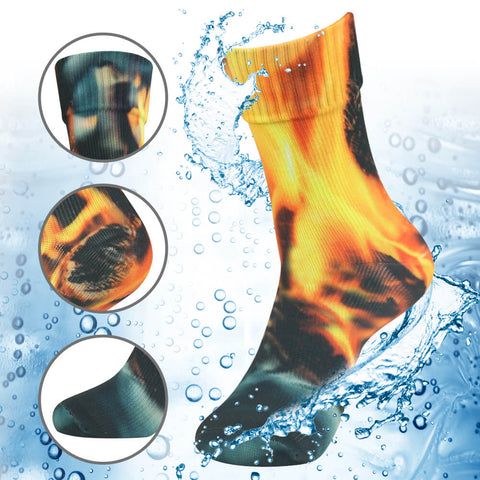 RANDY SUN Breathable Waterproof Hiking Socks 10-50 Pairs