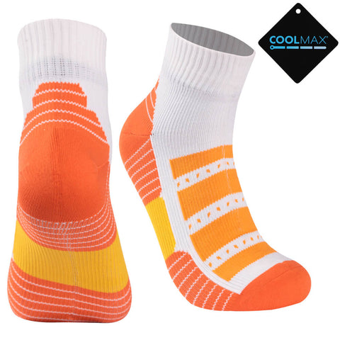 RANDY SUN Orange Waterproof Ankle Socks 10-50 Pairs