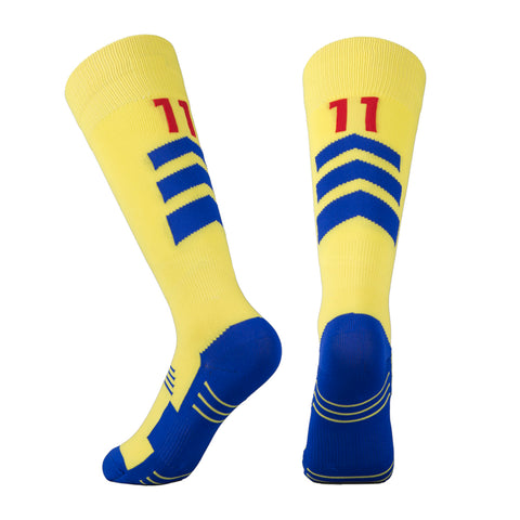 soccer socks yellow