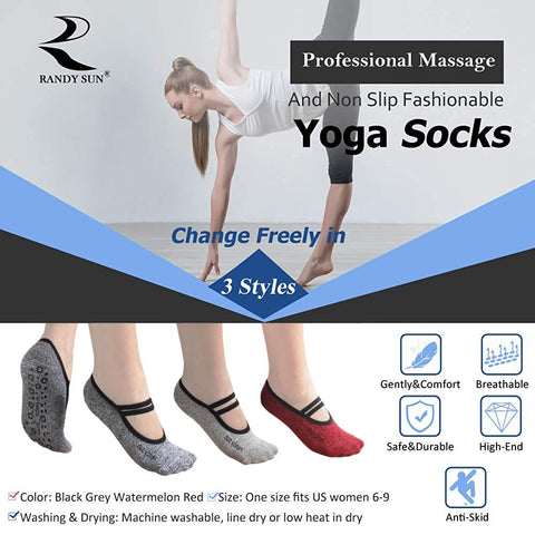 yoga socks size chart